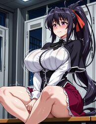akeno himejima from high school dxd by jousneystudio