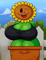 flower-pot (pvz) from plants vs zombies by mreggyolk