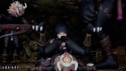 1girls animated anthro ass bad_end big_ass big_breasts breasts creampie crossover cum cum_in_mouth cum_in_pussy cum_inside dark-skinned_male dat_ass doggy_style doggystyle dubious_consent fellatio female forced forced_oral gangbang genshin_impact handjob hilichurls_(species) hoyoverse huge_breasts instant_loss interspecies jane_doe_(zenless_zone_zero) longer_than_2_minutes male mating_press multiple_males multiple_penises penis rape rimjob rimming rimming_male sex sound standing standing_sex tagme this_is_your_life_now vaginal_penetration video zenless_zone_zero zoophilia zxc77133