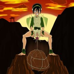 toph bei fong from avatar the last airbender by fbbsk