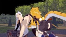 <1_second_video 1futa 1girls 3d animal_tail artist_request blonde_hair cunnilingus futa_on_female futanari ju_fufu koikatsu long_hair oral pussy_juice shorter_than_10_seconds source_request tagme tail thiren tiger_girl video white_hair yixuan_(zenless_zone_zero) zenless_zone_zero