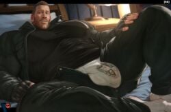 luther hargrevees from umbrella academy by zombiehk