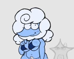 2025 4_fingers air_creature air_humanoid ass big_breasts big_penis blue_bikini_top blue_blush blue_body blue_breasts blue_eyes blue_skin blush blush_lines bottomless bottomless_female bottomless_humanoid breasts clothed clothing cloud cloud_hair cloud_humanoid darkner deltarune digital_media_(artwork) duo elemental_creature elemental_humanoid elnina_(deltarune) erection eyelashes female female_focus female_humanoid fingers freckled_arms freckled_breasts freckled_butt freckled_face freckled_legs freckled_thighs freckles genitals grey_background hair hand_on_breast hand_on_own_breast hi_res humanoid living_cloud male navel not_furry penis pubes simple_background smogchelo solo_focus standing the_original_starwalker undertale_(series) vein veiny_penis white_hair white_pubes