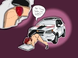 alternative_fashion bodily_fluids car car/human cum cunnilingus cuntboy dire_machine dire_vehicle drooling duo emo forester genital_fluids genitals hi_res human intersex licking living_machine living_vehicle machine male male/male mammal oral saliva sex sloppy subaru subaru_forester thatsubaruu thatsubaruu_(fozzy) tongue trans_(lore) trans_man_(lore) vaginal_penetration vehicle vulva