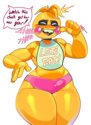 toy chica (fnaf) from five nights at freddy's by ryota ravioli