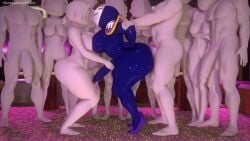 1futa 3d 4k anal ass being_watched blue_skin breasts crowd dubious_consent futasub handjob handjob_while_penetrated high_heels hourglass_figure huge_ass kirby_(series) large_breasts leviantan581re mask meta_knight moaning nightclub nintendo nude pornsfx prison_guard_position public sound tagme thick_thighs video wide_hips