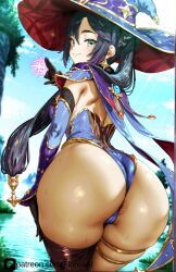 mona (genshin impact) from genshin impact by floresai