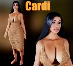 cardi b fan art