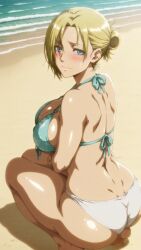 annie leonhardt from shingeki no kyojin by nyphx