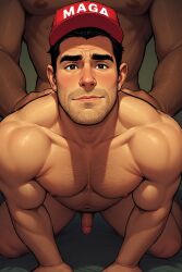 ai_generated american anal charlie_kirk gay gay_boy gay_male maga make_america_great_again male oral_sex sex sexy tpusa turning_point_usa