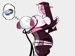 friday_night_funkin greaseyhair midfight_masses nun sarvente_(dokki.doodlez) sex standing standing_missionary standing_sex stickman tagme vaginal_penetration