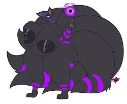 9_tails absurd_res ass big_(disambiguation) big_breasts big_butt black_hole breasts canid canine female fox genitals hi_res holding_breast huge huge_breasts huge_butt hyper hyper_breasts hyper_butt mammal multi_tail snekkobean tail thick_thighs vulva