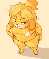 isabelle (animal crossing) from animal crossing by eazzionline