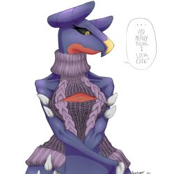 female garchomp from nintendo