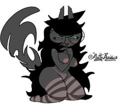 anthro female homestuck human jade_harley mammal nuttybonkerz solo