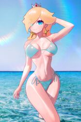 princess rosalina from mario (series) by cookieey