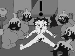 ba_after_dark betty_boop black_hair cartoon convenient_censoring female fleischer_style_toon initiation nude public_domain public_nudity rubberhose wardrobe_malfunction