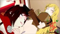 3d ahe_gao animated blush clothed clothed_sex clothing dickgirl ear_fuck ear_penetration ear_sex female fucked_silly futa_on_female futanari human incest long_hair mp4 multiple_girls no_sound pale_skin penis red_hair ruby_rose rwby sex sfmslayer short_hair silver_eyes sisters skull_fucking source_filmmaker testicles video yang_xiao_long