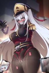 1girls altair_(re:creators) big_breasts bondage breasts re:creators solo