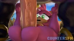 3d amy_rose animated ass big_the_cat breasts countersfm eulipotyphlan eyelashes hedgehog looking_at_penis mammal mating_press no_sound sex small_ass small_butt sonic_(series) video webm