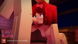 1girls 3d animated blowjob boobs dick female hardedge horny_female mine-imator minecraft mojang mp4 naked nude penis red_hair scarlett_(hardedge) sound tits video voice_acted