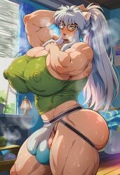 inuyasha (character) from inuyasha by roripopouwu