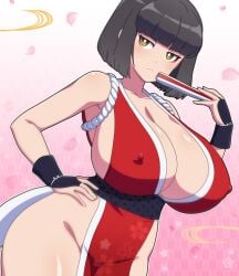 imasato himana from fatal fury by hitokiwa kenchin