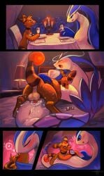 ampharos from nintendo by tenebscuro