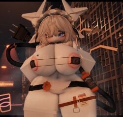 1girls 3d big_breasts bikini breasts chenoo costume dressed_up female jack_daniel's maid maid_headdress maid_outfit maid_uniform nipples partially_clothed roblox roblox_avatar roblox_studio robloxian tagme thighs yukari_hanarr34