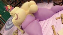16:9 1futa 1girls 3d absurd_res alicorn anal_sex anthro anthro_on_anthro ass ass_visible_through_thighs backboob balls bent_over big_balls big_breasts big_penis big_testicles bodily_fluids book bookshelf bottomless breasts curvaceous curvy curvy_female cutie_mark digital_media_(artwork) duo equine erection eyelashes eyewear female footwear futa_on_female futanari genitals hi_res horn huge_breasts intersex long_hair looking_at_partner mammal moondancer_(mlp) motion_lines multicolored_hair my_little_pony nipples on_back orgasm penetration penis purple_body purple_eyes pussy sex snuddy spread_legs tagme testicles thick_thighs twilight_sparkle_(mlp) vaginal_penetration voluptuous wide_hips yellow_body