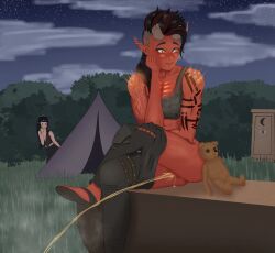 karlach from baldur's gate by kaede kart