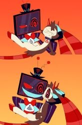 fan character from hazbin hotel by labbit1337