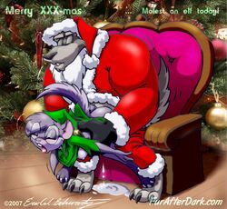 balls carli chinchilla christmas cum eric_schwartz female furafterdark holidays male raised_tail rodent sex spike tail vaginal_penetration