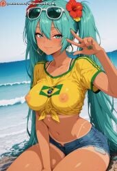 brazilian miku fan art