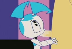 1boy 1boy1girl 1girls animated blowjob brad_carbunkle cum electricity female fluids human human_on_robot jenny_wakeman lowres male my_life_as_a_teenage_robot nickelodeon nicktoons oral penis robot robot_girl robot_on_human smooth_skin sound spanky15 tagme video xj-9