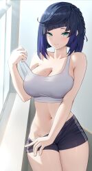 yelan (genshin impact) from genshin impact by rosumerii