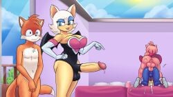 2boys 2futas aged_up amy_rose anal anal_sex anthro anus ass balls bent_over big_penis blue_body blue_eyes blue_fur breasts butt canid canine chiropteran cleavage covering_crotch cum cum_drip cum_in_ass cum_inside cumshot curvy doggy_style dominant_futanari ejaculation eulipotyphlan eyeshadow faceless faceless_anthro faceless_character faceless_futanari faceless_male foreskin foreskin_folds fox full-package_futanari fur futa_is_bigger futa_on_male futadom futanari genitals gesture group gynomorph gynomorph/male gynomorph_penetrating hedgehog herm hermaphrodite hi_res hourglass_figure humanoid_genitalia humanoid_penis imminent_sex intersex intersex/male intersex_penetrating lipstick makeup male male_penetrated malesub mammal membrane_(anatomy) membranous_wings mostly_nude multi_genitalia no_panties no_underwear nobody_in_particular penetration penile penile_penetration penis penis_in_ass penis_size_difference pink_body pink_fur pink_penis pointing precum precum_drip pussy retracted_foreskin rouge_the_bat sega sex skinny skinny_male skirt small_penis_humiliation smug_expression sonic_(series) sonic_the_hedgehog sonic_the_hedgehog_(series) submissive_male surprised_expression tails thick_penis upskirt vein veiny_penis white_hair wings