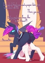 absurd_res alicorn anal anal_orgasm anal_sex ass_up balls bat_wings blue_eyes bodily_fluids chapaevv cosmic_hair cum cum_shaming cum_while_penetrated cutie_mark dialogue digital_media_(artwork) dominant dominant_male duo ejaculation english_text equid equine erection ethereal_hair feathered_wings feathers feral friendship_is_magic fur gay gay_sex genital_fluids genitals glowing glowing_eyes hair hands-free hasbro hi_res horn incest lying male male/male male_penetrated male_penetrating male_penetrating_male mammal membrane_(anatomy) membranous_wings my_little_pony nude on_front open_mouth orgasm penetration penis prince_artemis_(mlp) prince_solaris_(mlp) princess_celestia_(mlp) princess_luna_(mlp) pseudo_hair rule_63 sex smile submissive submissive_male text tongue wings yaoi