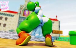 3d animated balls male_only mario_(series) mp4 ne0kami nintendo no_sound solo solo_male tagme twerking video yoshi