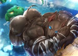 abs anal anal_sex biceps blowjob cum cumming fat_ass furry gay hyper hyper_balls hyper_genitalia hyper_penis hyper_testicles league_of_legends magangz male male_focus male_only muscle muscles muscular muscular_arms muscular_ass muscular_back muscular_legs muscular_male muscular_thighs nasus nipples pecs pool poolside renekton sucking_penis veins veiny_penis