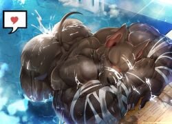 abs anal anal_sex biceps blowjob cum cumming fat_ass furry gay hyper hyper_balls hyper_genitalia hyper_penis hyper_testicles magangz male male_focus male_only muscle muscles muscular muscular_arms muscular_ass muscular_back muscular_legs muscular_male muscular_thighs nipples pecs pool poolside sucking_penis veins veiny_penis