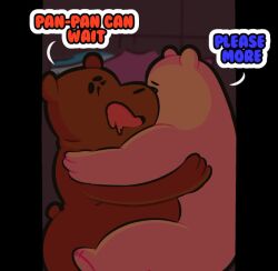 anal anukkyt bears grizzly_(wbb) hug ice_bear incest male_only superchub we_bare_bears