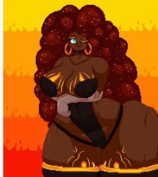 2d 2d_animation animated big_ass big_breasts breasts female huge_ass jiggling_ass pixel_animation pixel_art spinneborg spinreload swasbi_(character) tagme thick_thighs wide_hips