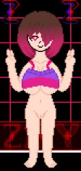 1girls bete_noire female female_only glitchtale pixel_art undertale undertale_(series) undertale_au undertale_fanfiction zixy