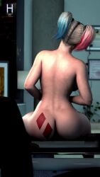 1girls 3d animated areolae ass batman_(series) big_breasts blonde_hair blue_eyes blue_hair breasts bubble_butt busty completely_naked completely_naked_female completely_nude completely_nude_female dc dc_comics female female_only harley_quinn harley_quinn_(injustice) heracles3dx hourglass_figure injustice_2 large_breasts lipstick makeup music netherrealm_studios nipples nude nude_female nudity red_hair sitting solo song sound swaying swaying_breasts tagme tattoo tattoo_on_butt three-tone_hair video wide_hips