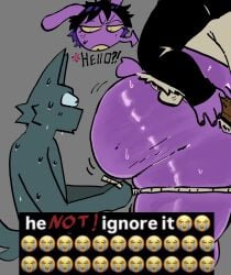 He Tryna Ignore It (Meme) Rule 34 Image
