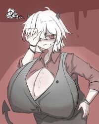 Malina (Helltaker) Rule 34 Image