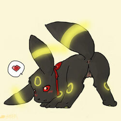 eeveelution from nintendo by bearbun
