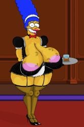 ÷ 1girls 20th_century_fox 20th_century_studios areola big_areola big_breasts blue_hair breast_veins breasts heavy_breasts high_heels huge_breasts large_breasts lingerie maid maid_uniform marge_simpson massive_breasts mature milf simpsons smile the_simpsons voluptuous voluptuous_female waitress waitress_uniform wife yellow_body yellow_skin