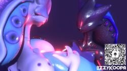 2futas 3d alien animated anthro balls big_breasts breasts cephalopod coleoid decapodiform digital_media_(artwork) duo furry futa_only futanari genitals gynomorph hi_res humanoid intersex lizzykoopa marine mollusk nipples nude penis throbbing video webm